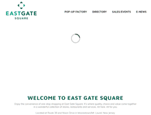 Tablet Screenshot of eastgatesquare.com